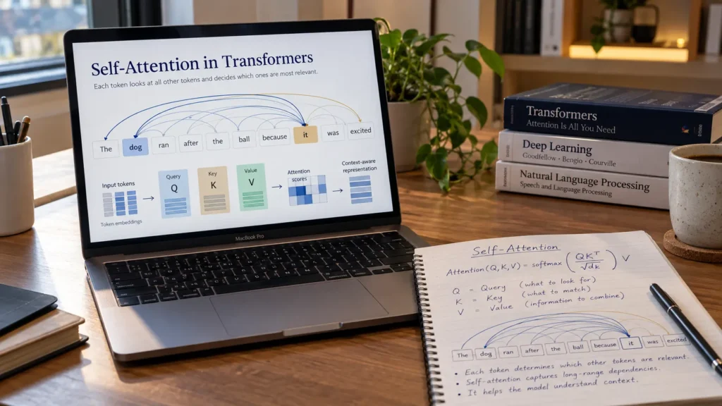 What Is Self-Attention in AI? How Transformers Understand Context