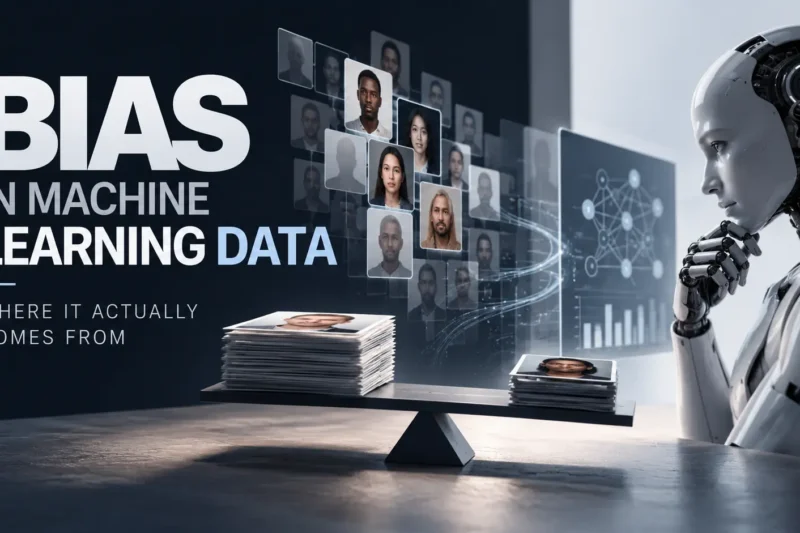 Bias in machine learning data and how biased datasets can influence AI systems