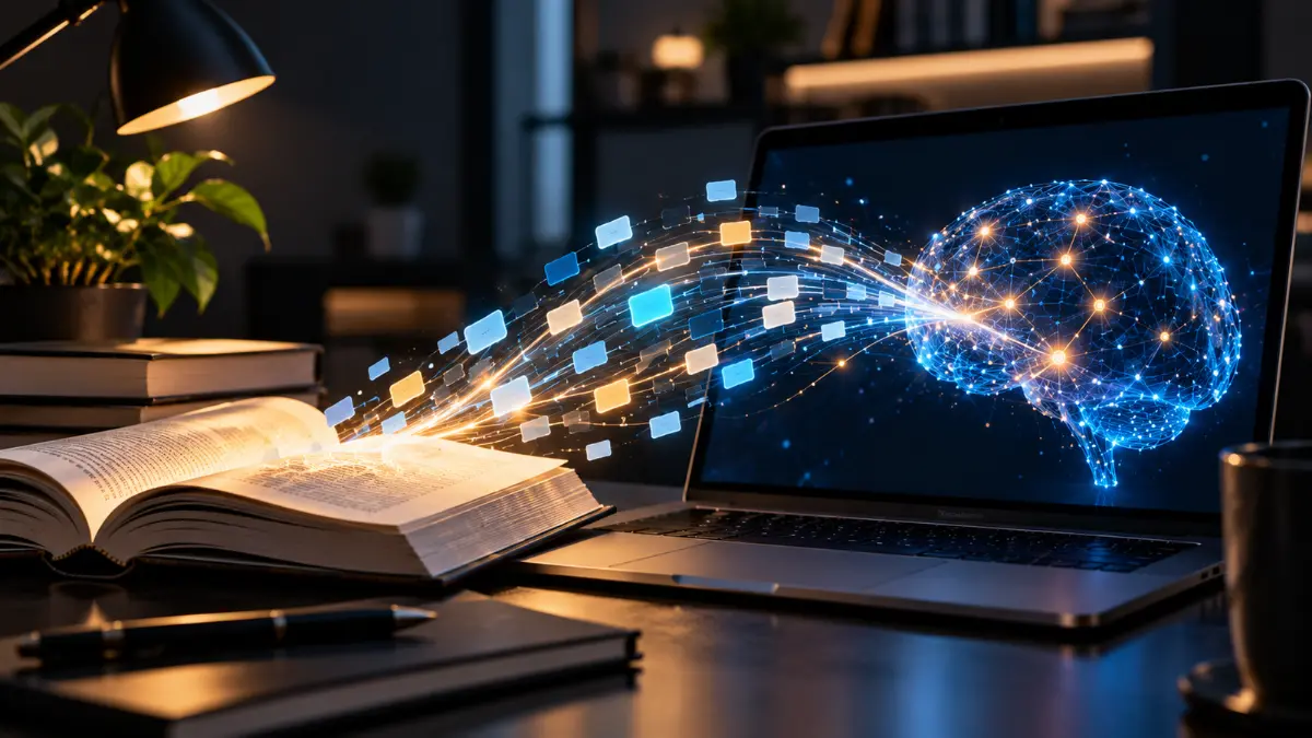 AI tokenization process showing text being converted into tokens for an LLM